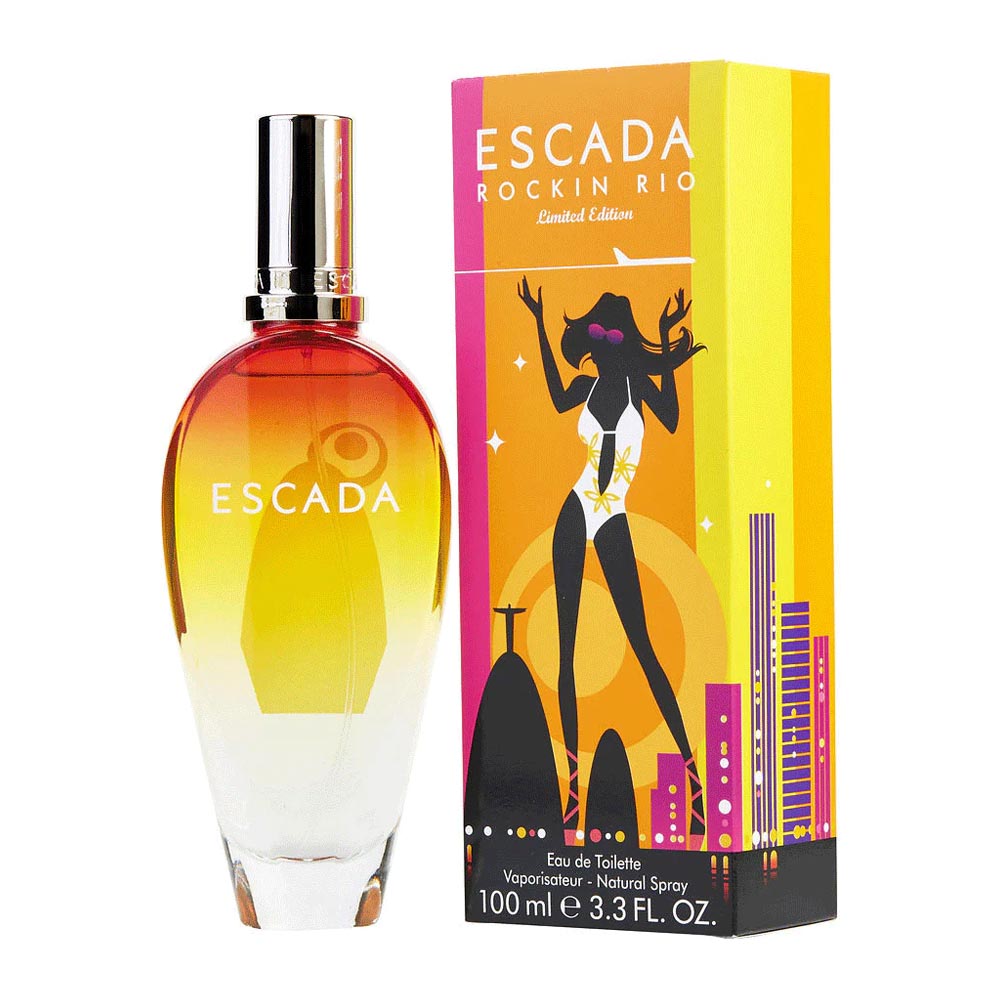 Escada Rockin Rio Limited Edition 100 ml Eau De Toilette Spray for Women