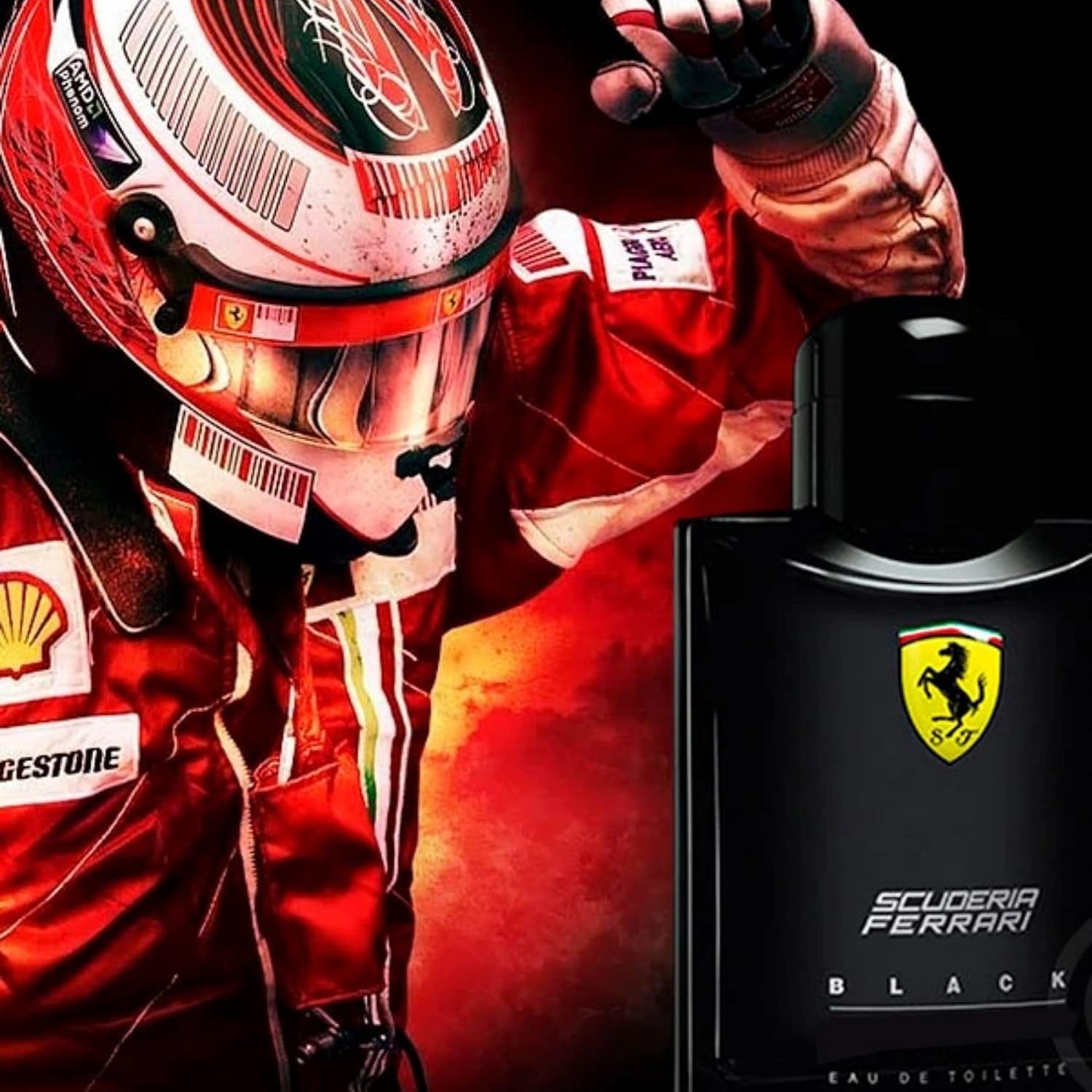 Ferrari Scuderia Black Eau De Toilette Spray for Men