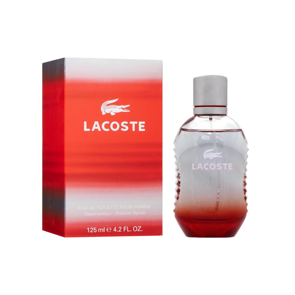 Lacoste Red Style In Play Pour Homme 125 ml Eau De Toilette Spray For Men
