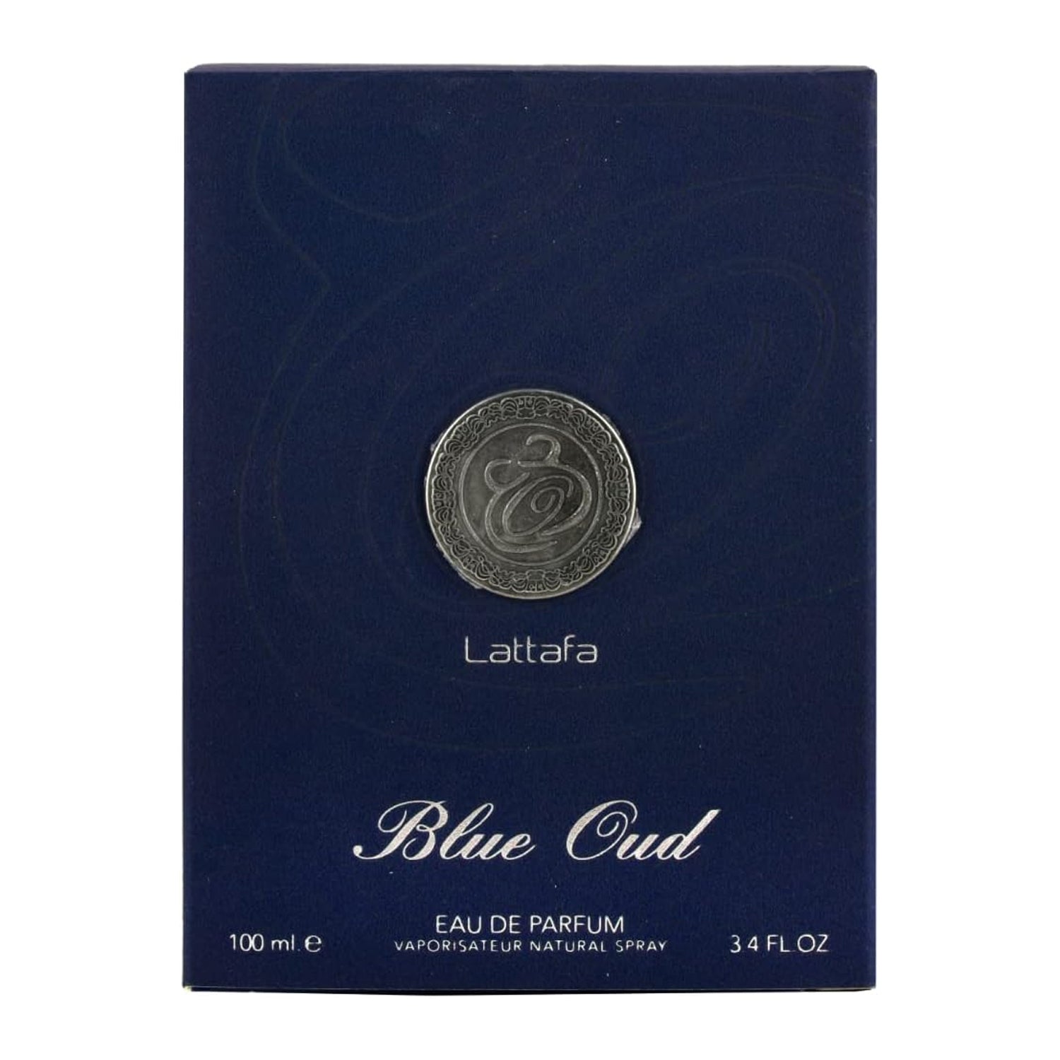 Lattafa Blue Oud 3.4 oz Eau De Parfume Spray For Men