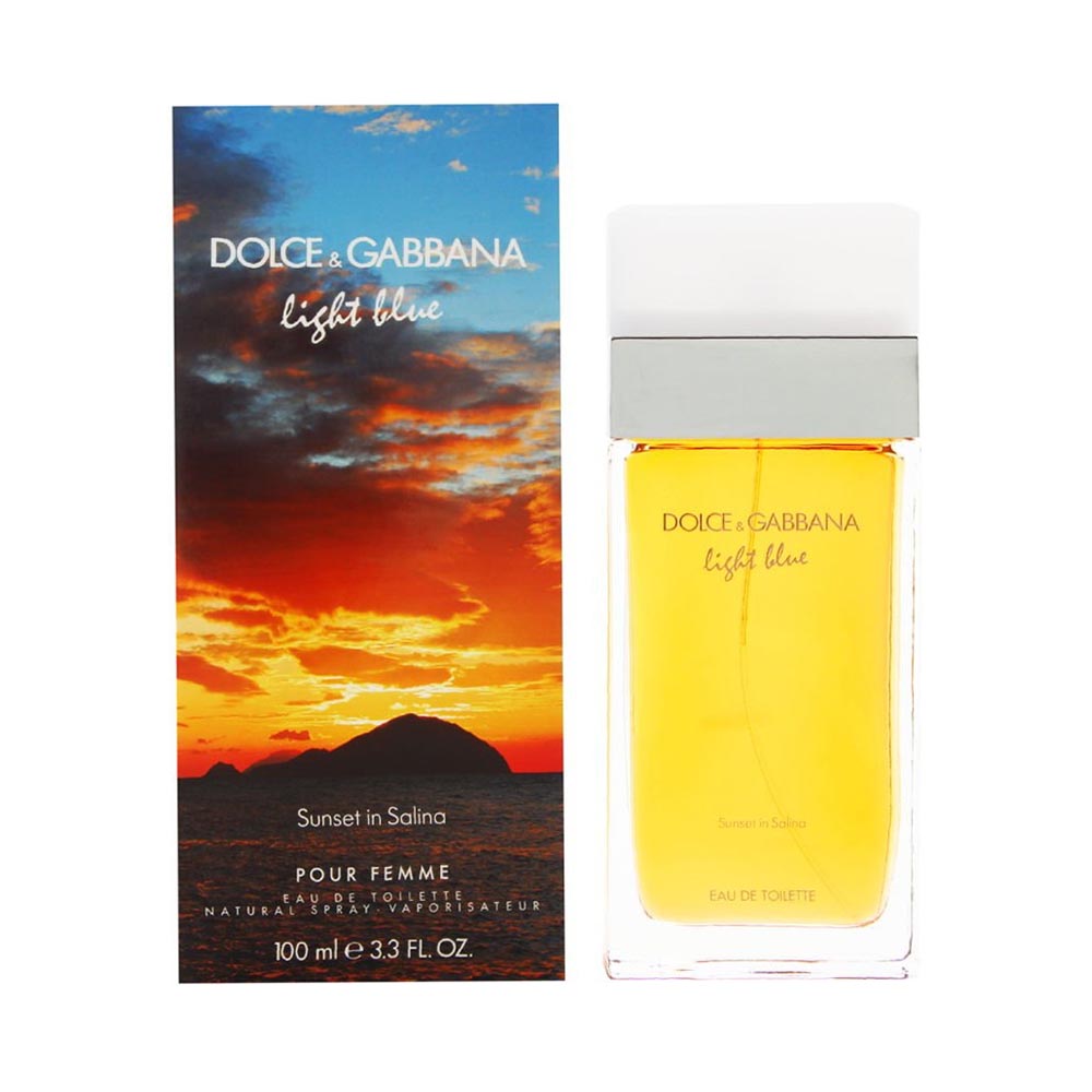 Dolce & Gabbana Light Blue Sunset In Salina 100 ml Eau De Toilette Spray For Women