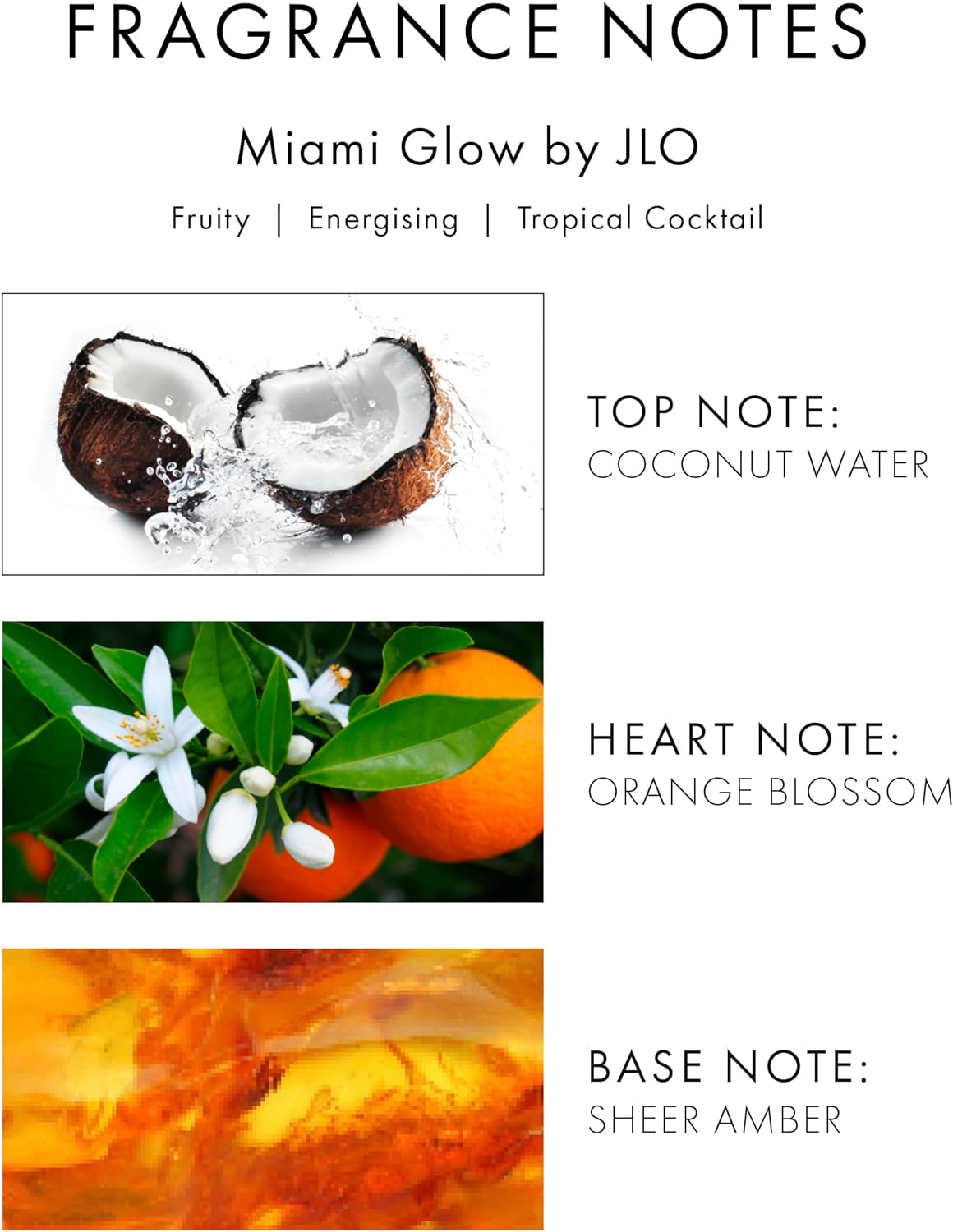 Miami Glow by Jennifer Lopez 100 ml Eau De Toilette Spray for Women