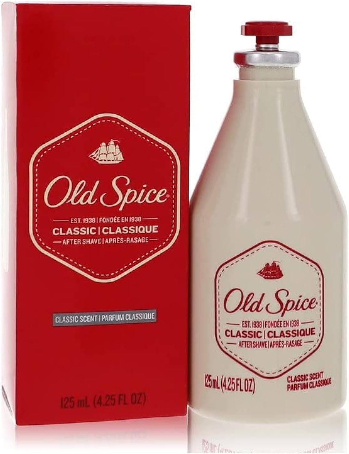 Old Spice Classic After Shave for Men, 4.25 oz / 126 ml