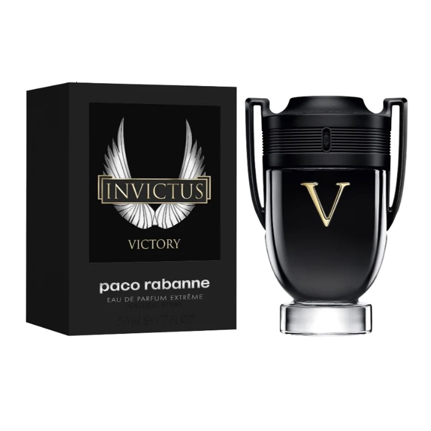 Paco Rabanne Invictus Victory Eau De Parfum 1.7 oz Extreme Spr (New 2021) for Men