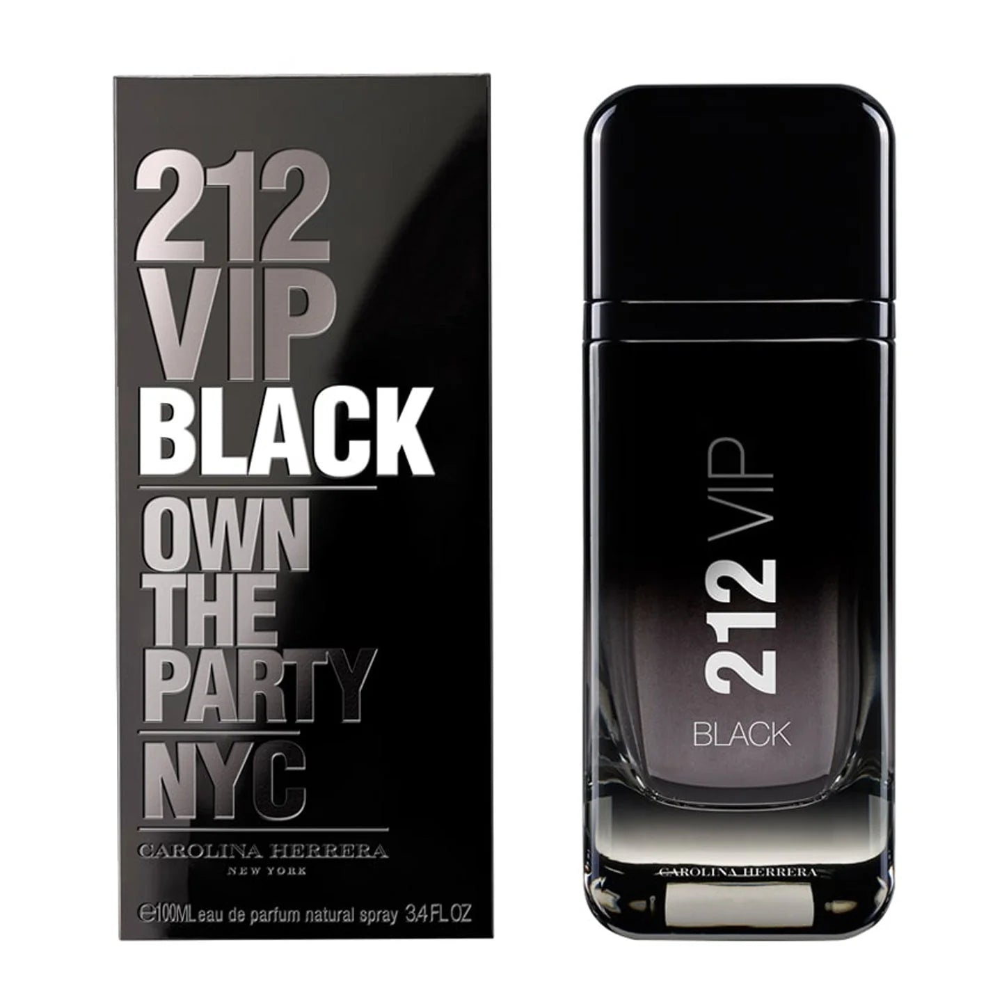 Carolina Herrera 212 VIP Black Eau de Parfum Spray 3.4 oz for Men