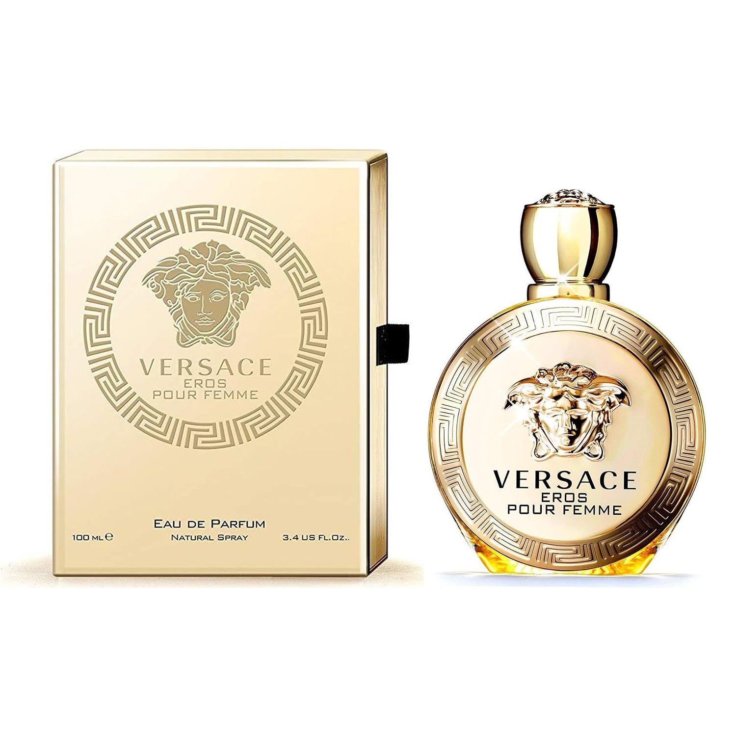Versace Eros Eau De Parfum 3.4 oz for Women
