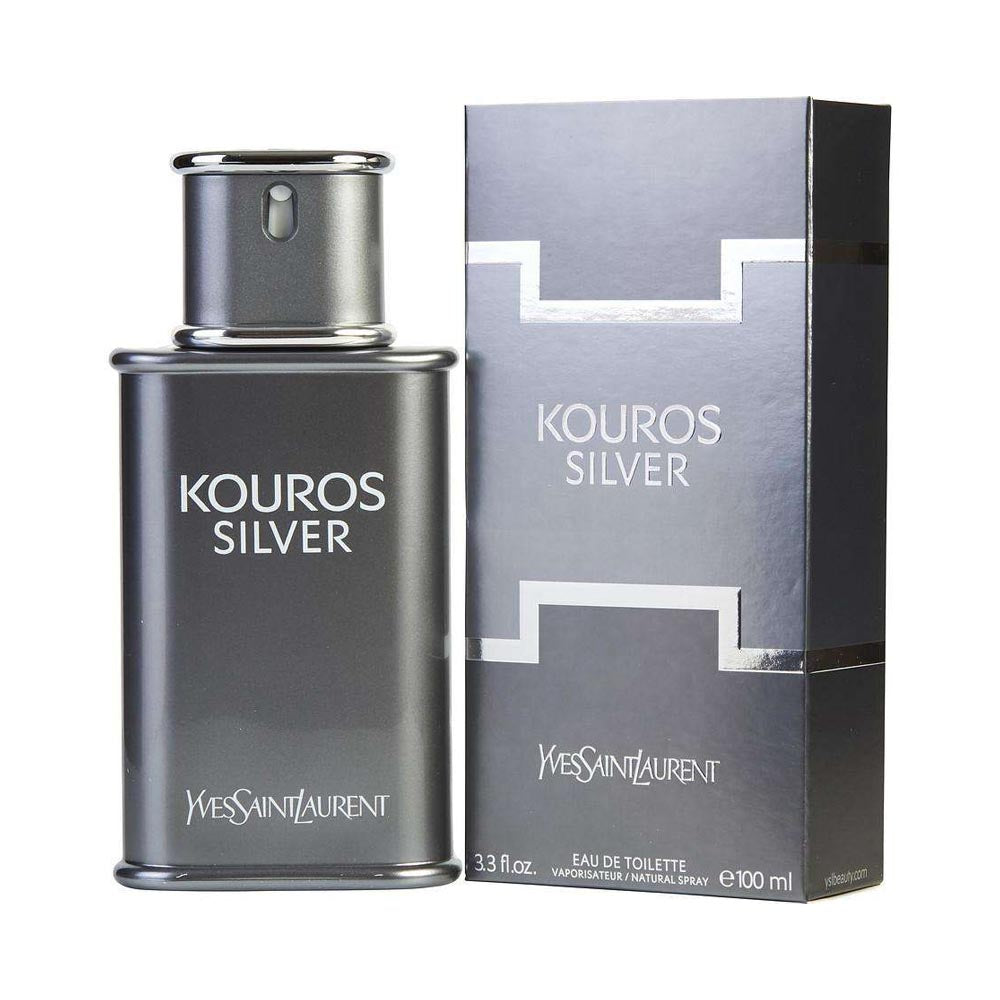 Yves Saint Laurent Kouros Silver 100 ml Eau De Toilette Spray for Men