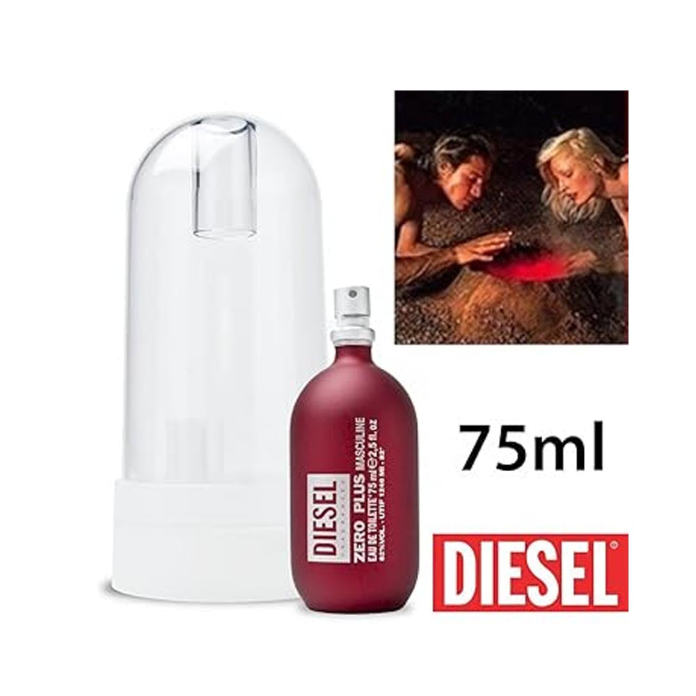 Diesel Zero Plus Masculine 2.5 oz Eau De Toilette Spray For Men