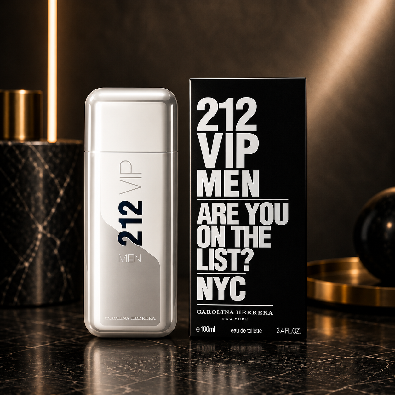 Carolina Herrera 212 VIP (Eau de Toilette 3.4 oz) for Men