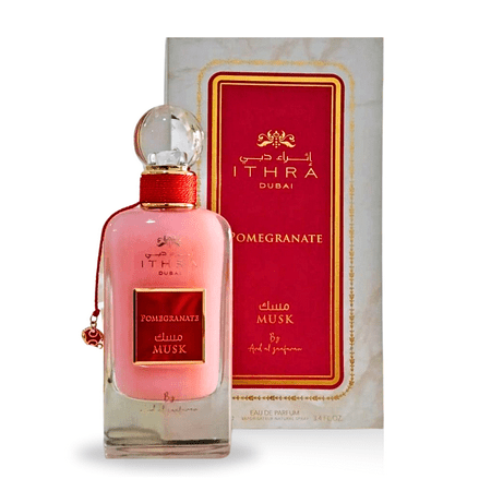 Ard Al Zaafaran Ithra Dubai Pomegranate Musk Eau De Parfum 3.4 oz for Unisex