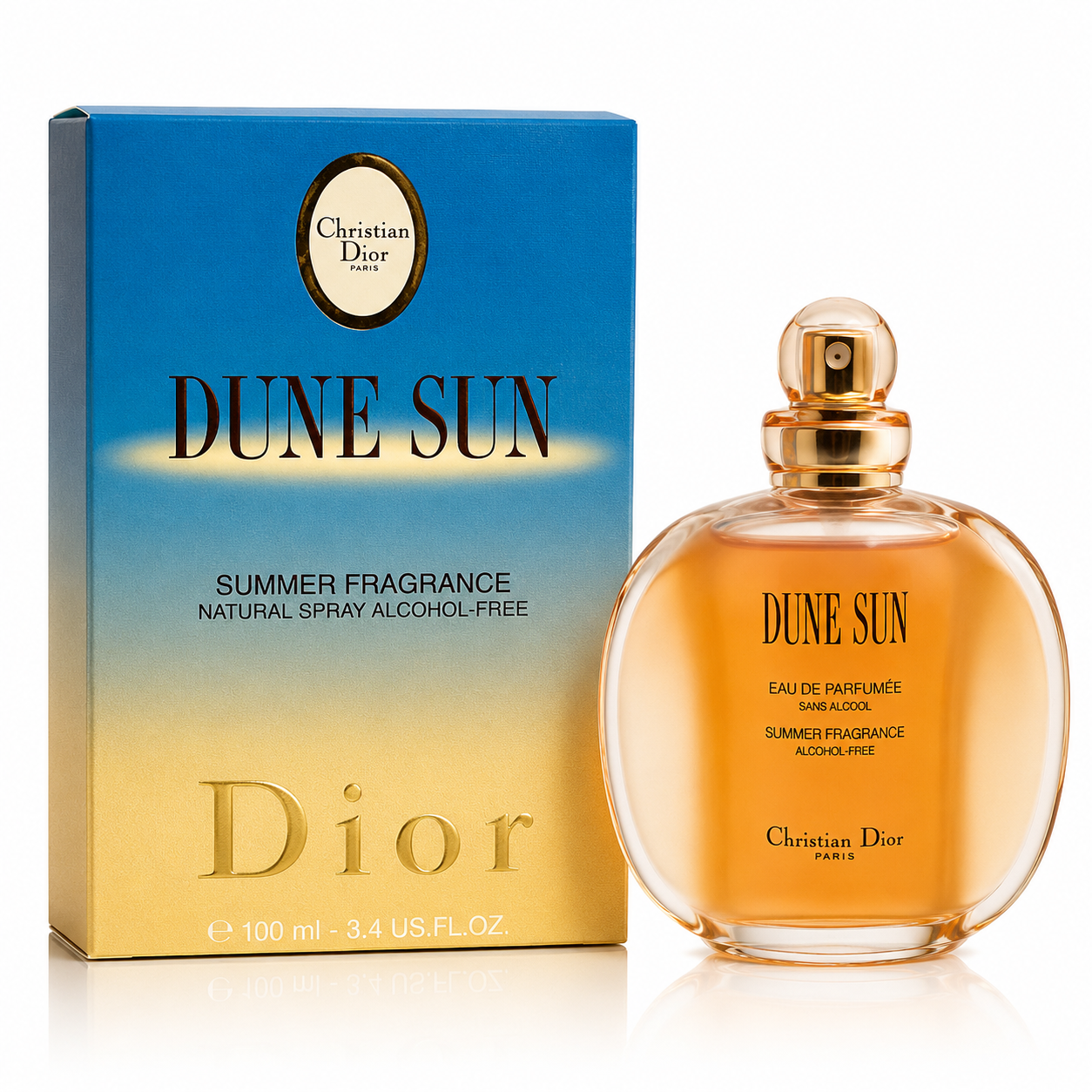 Christian Dior Dune Sun Eau De Toilette Spray 100 ml for Women