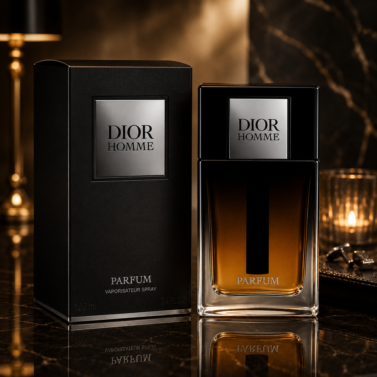 Dior Homme Parfum Spray 2.5 oz for Men