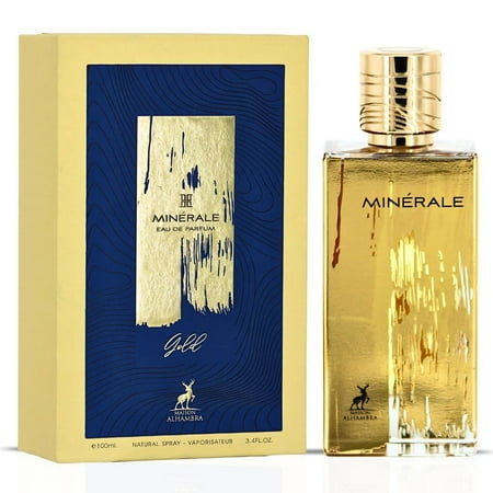 Lattafa Maison Alhambra Minerale Gold Eau De Parfum 3.4 oz for Unisex
