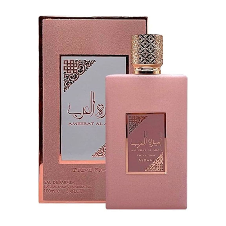 Lattafa Asdaaf Ameerat Al Arab Prive Rose L Eau De Parfum 3.4 oz