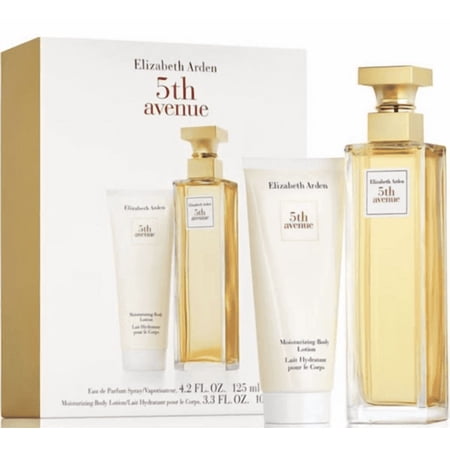 Elizabeth Arden 5th Ave Eau De Parfum 4.2 oz 2 Pcs Set + 3.4 oz Body Lotion for Women