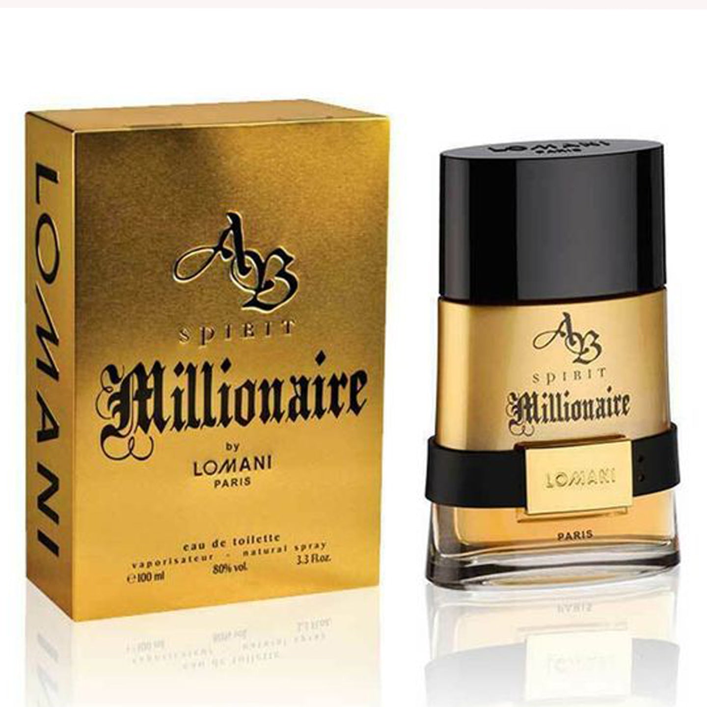 Lomani AB Spirit Millionaire Eau de Toilette Spray 100 ml for Men