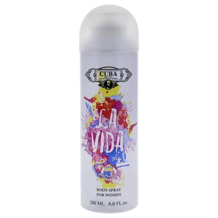 Cuba La Vida Eau de Cologne 6.6 oz for Women