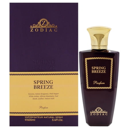 Zodiac Sprayring Breeze 3.4 oz Parfum for Men