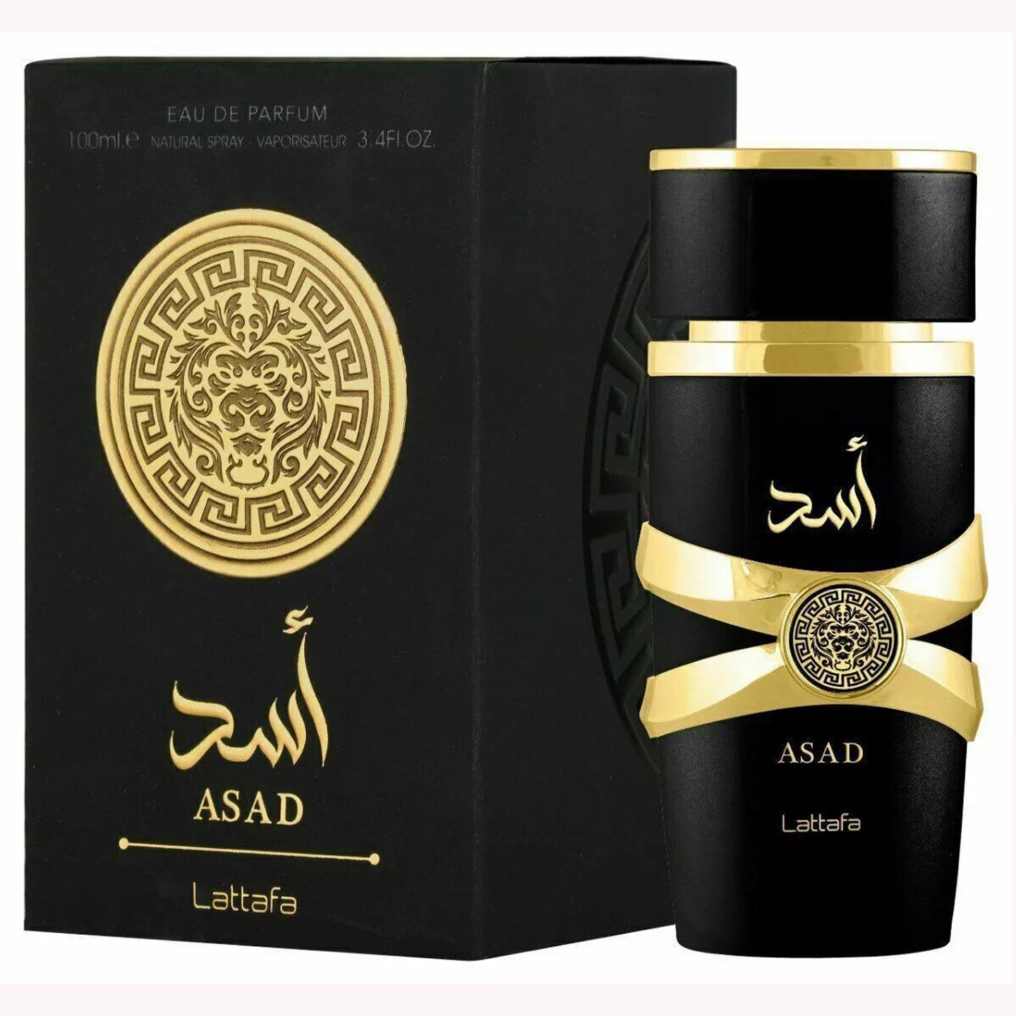 Lattafa Asad Eau de Parfum Spray 100 ml for Unisex