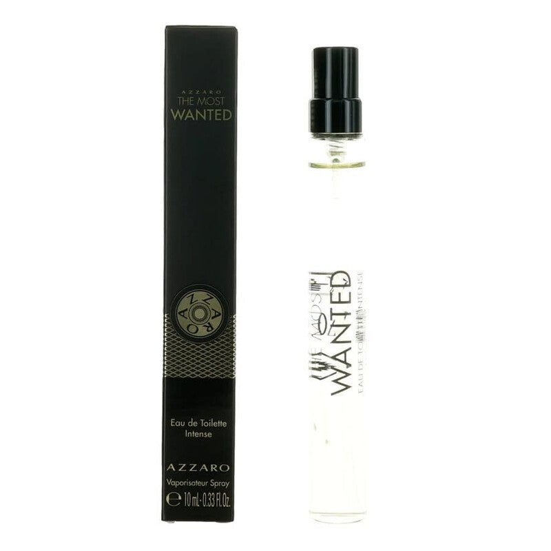Azzaro The Most Wanted Intense Eau de Toilette Travel Spray 0.33 oz for Men