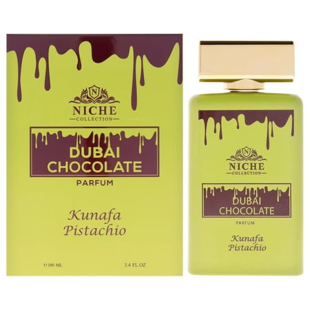 Khalis Niche Dubai Chocolate Kunafa Pistachio Parfum 3.4 oz for Men