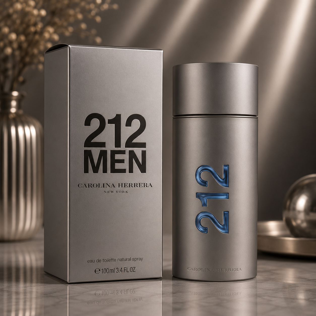Carolina Herrera 212 (Eau De Toilette 3.3 oz) for Men