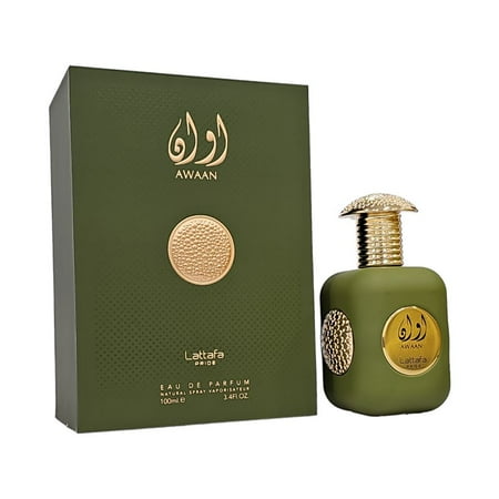 Lattafa Pride Awaan Gold Eau De Parfum 3.4 oz for Unisex