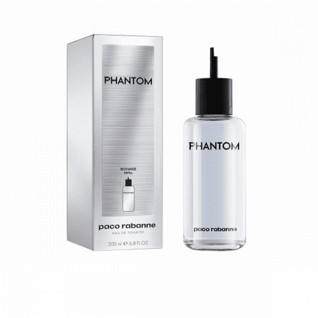 Paco Rabanne Phantom Eau De Toilette 6.8 oz Refill for Men