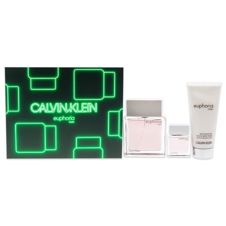 Euphoria 3pc Set Eau De Toilette 3.3 oz Hair & Body for Men