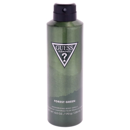 Guess Elefor Menents Forest Reen Deo Body Eau de Cologne 6.0 oz for Men