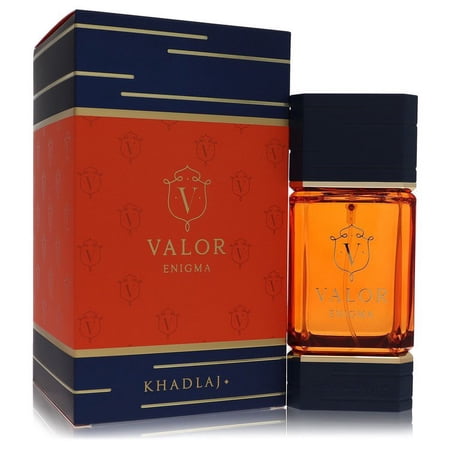 Khadlaj Valor Enigma Eau de Parfum 3.4 oz for Men
