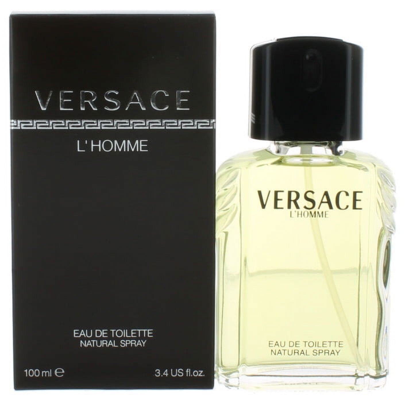 Versace L'homme Eau de Toilette 3.4 oz for Men