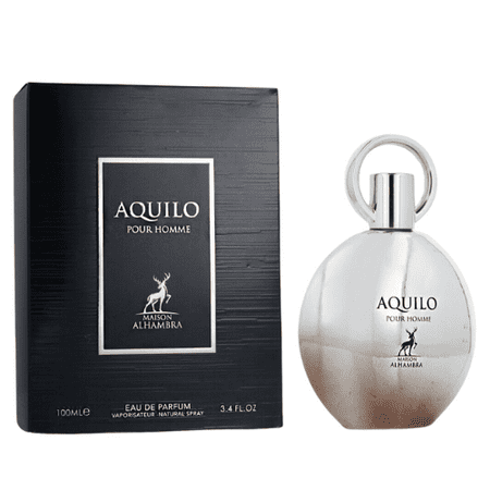 Lattafa Maison Alhambra Aquilo Pour Homme Eau De Parfum 3.4 oz for Men