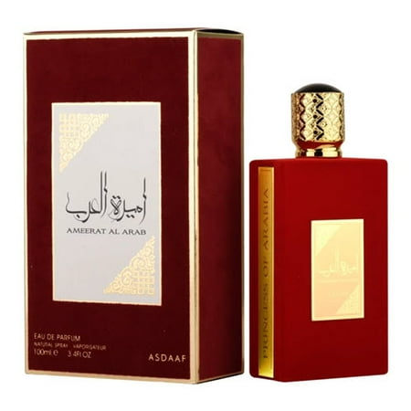 Lattafa Asdaaf Ameerat Al Arab Eau De Parfum 3.4 oz for Women