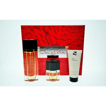 Oscar De La Renta 3pc Set Eau de Toilette 3.4 oz for Women