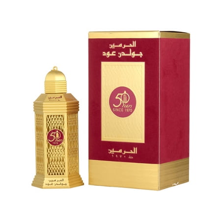 Al Haramain Golden Oud Eau de Parfum 3.4 oz for Unisex
