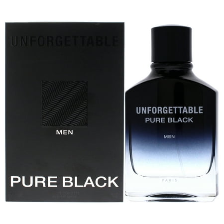Glenn Perri Unforgettable Pure Black 3.4 oz Eau de Toilette for Men