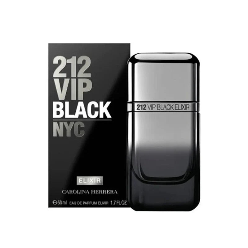 Carolina Herrera 212 VIP Black Elixir for Men Eau de Parfum 1.7 oz