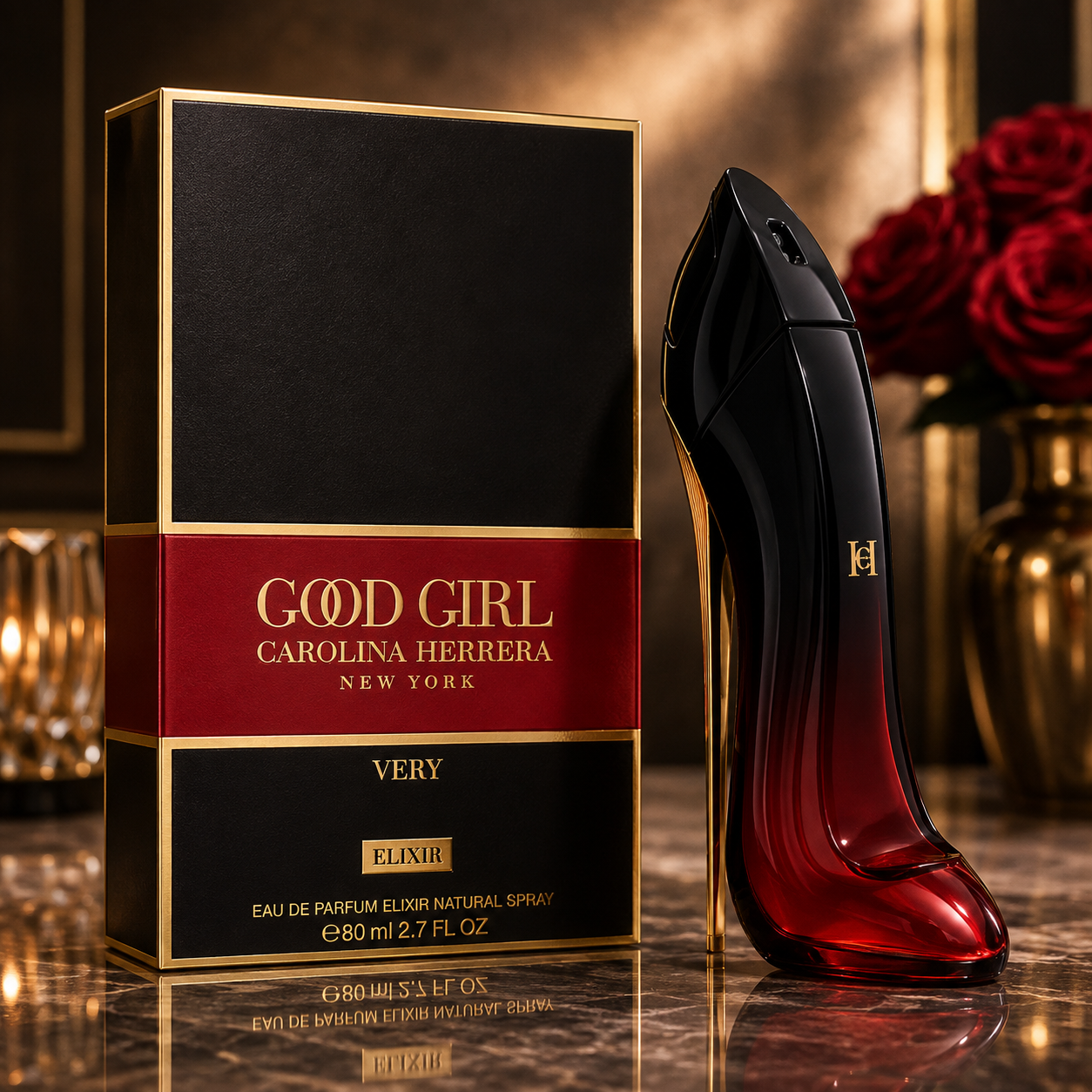 Carolina Herrera Very Good Girl Elixir Eau De Parfum 2.7 oz for Women