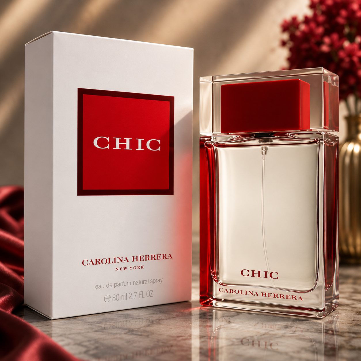 Carolina Herrera Chic Eau De Parfum Spray 80 ml for Women