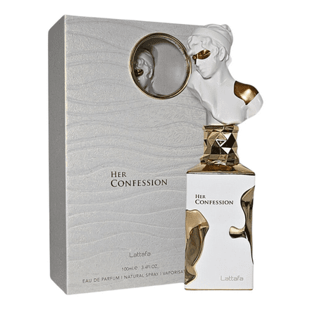 Lattafa Her Confession Eau De Parfum 3.4 oz for Women