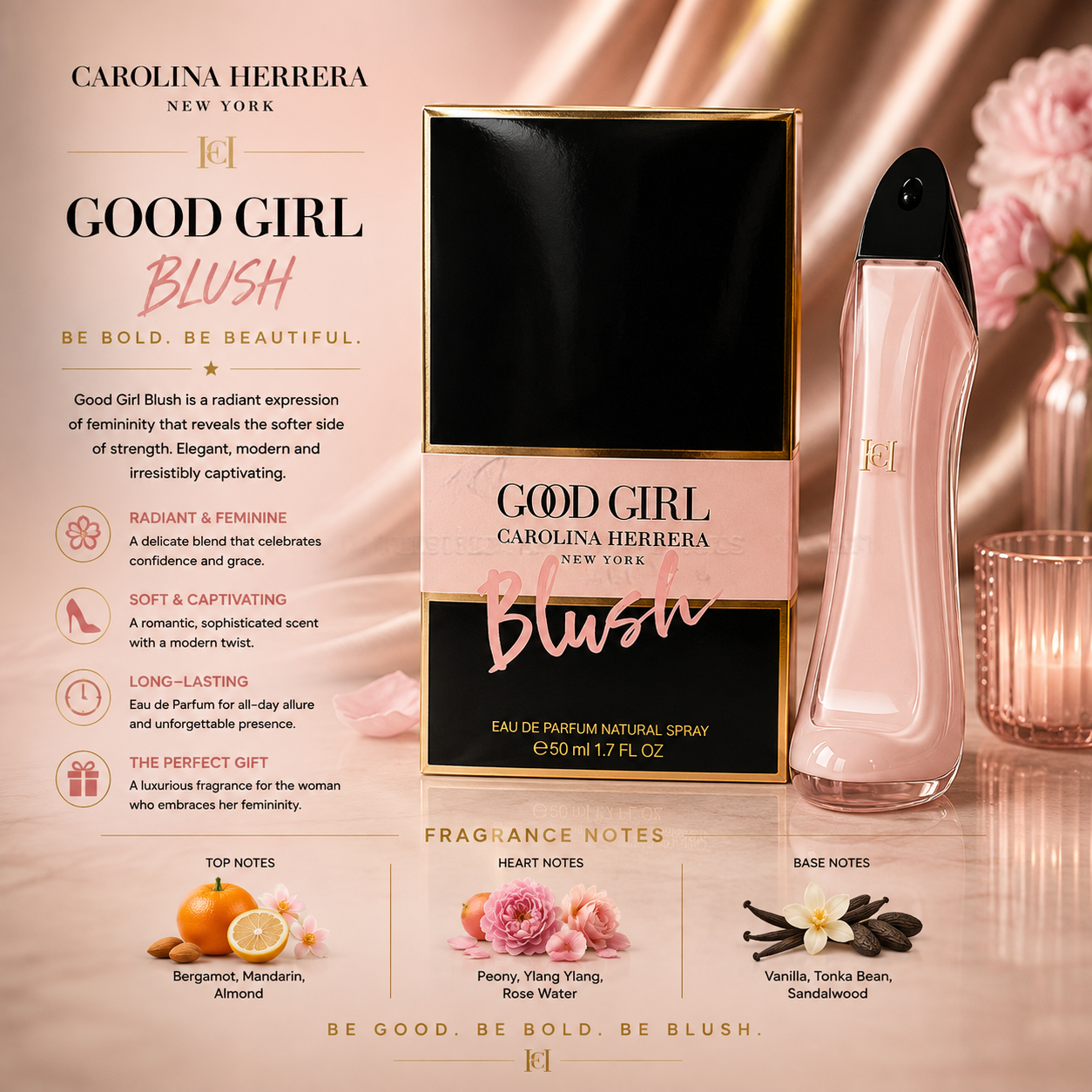 Carolina Herrera Good Girl Blush (Eau de Parfum 1.6 oz) for Women