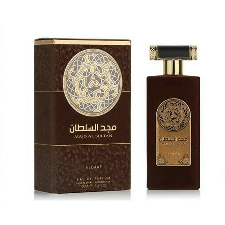 Asdaaf Majd Al Sultan Eau De Parfum 3.4 oz for Men