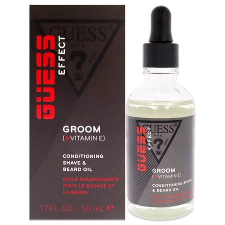 Guess Effect Room M Conditioning Shave Beard Oil 1.7 oz for Men tester