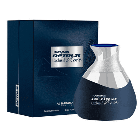 Al Haramain Detour Noir Exclusif Eau de Parfum 3.33 oz for Unisex