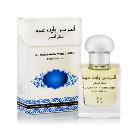 Al Haramain White Oudh Pure Perfume Roller Ball 15 ml for Unisex