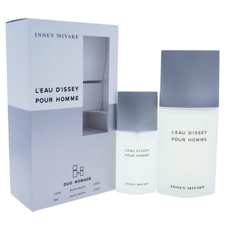 Issey Miyake L'Eau d'Issey Pour Homme Eau de Toilette 4.2 oz + 1.3 oz for Men Gift Set