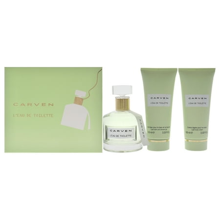 Carven L'eau Eau de Toilette 3.3 oz Gift Set for Women