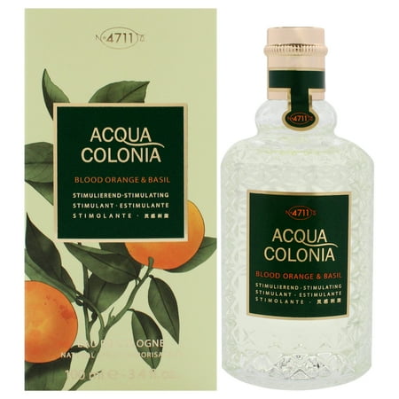 4711 Acqua Colonia Blood Orange & Basil Eau De Cologne 3.4 oz for Unisex