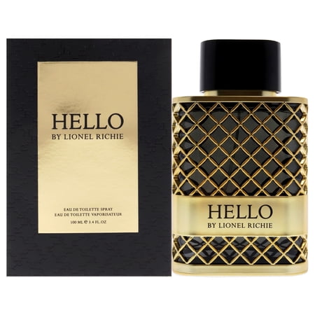Lionel Richie Hello Eau de Toilette 3.4 oz for Men